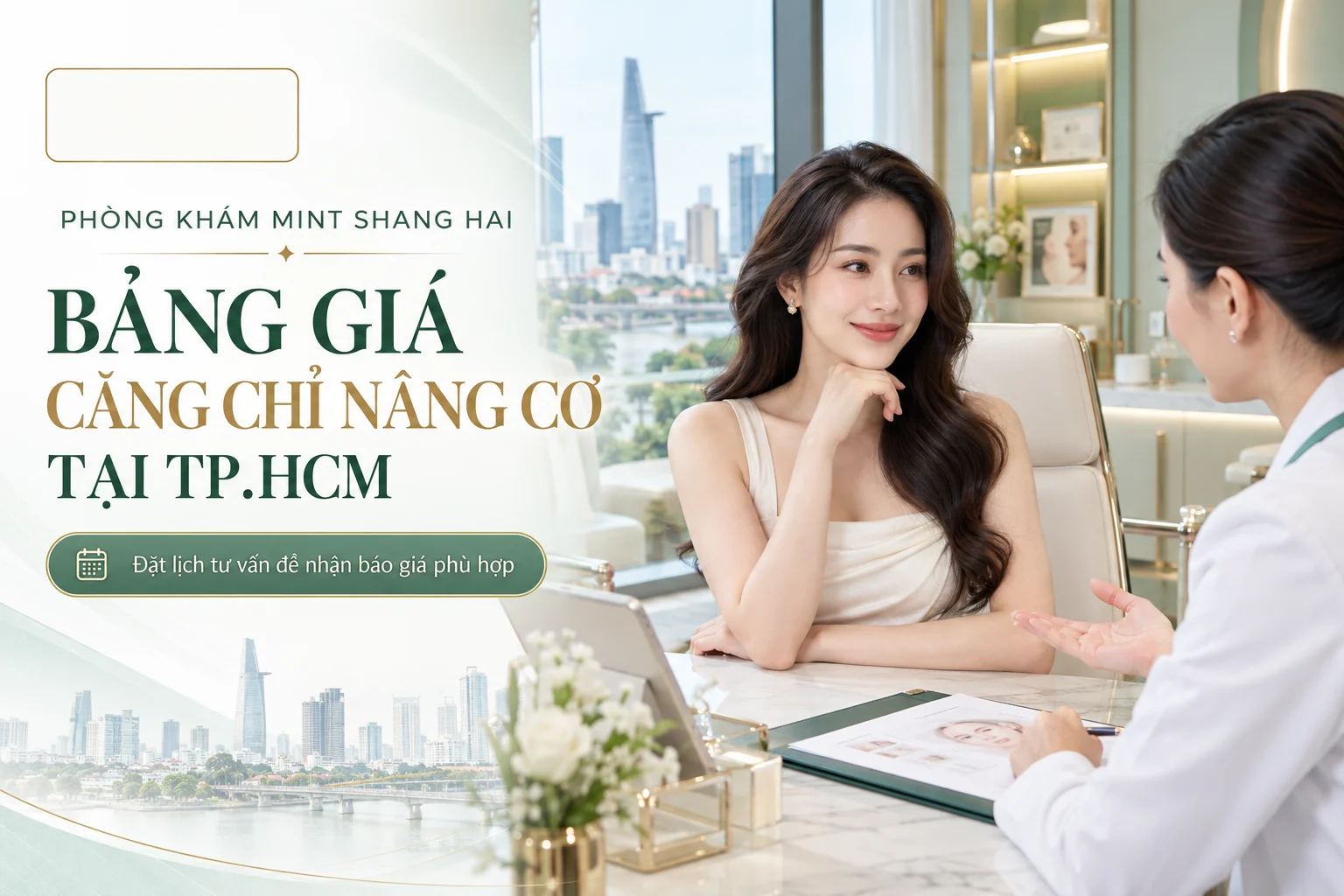 Bảng giá căng chỉ nâng cơ tại TPHCM: hạng mục chi phí.