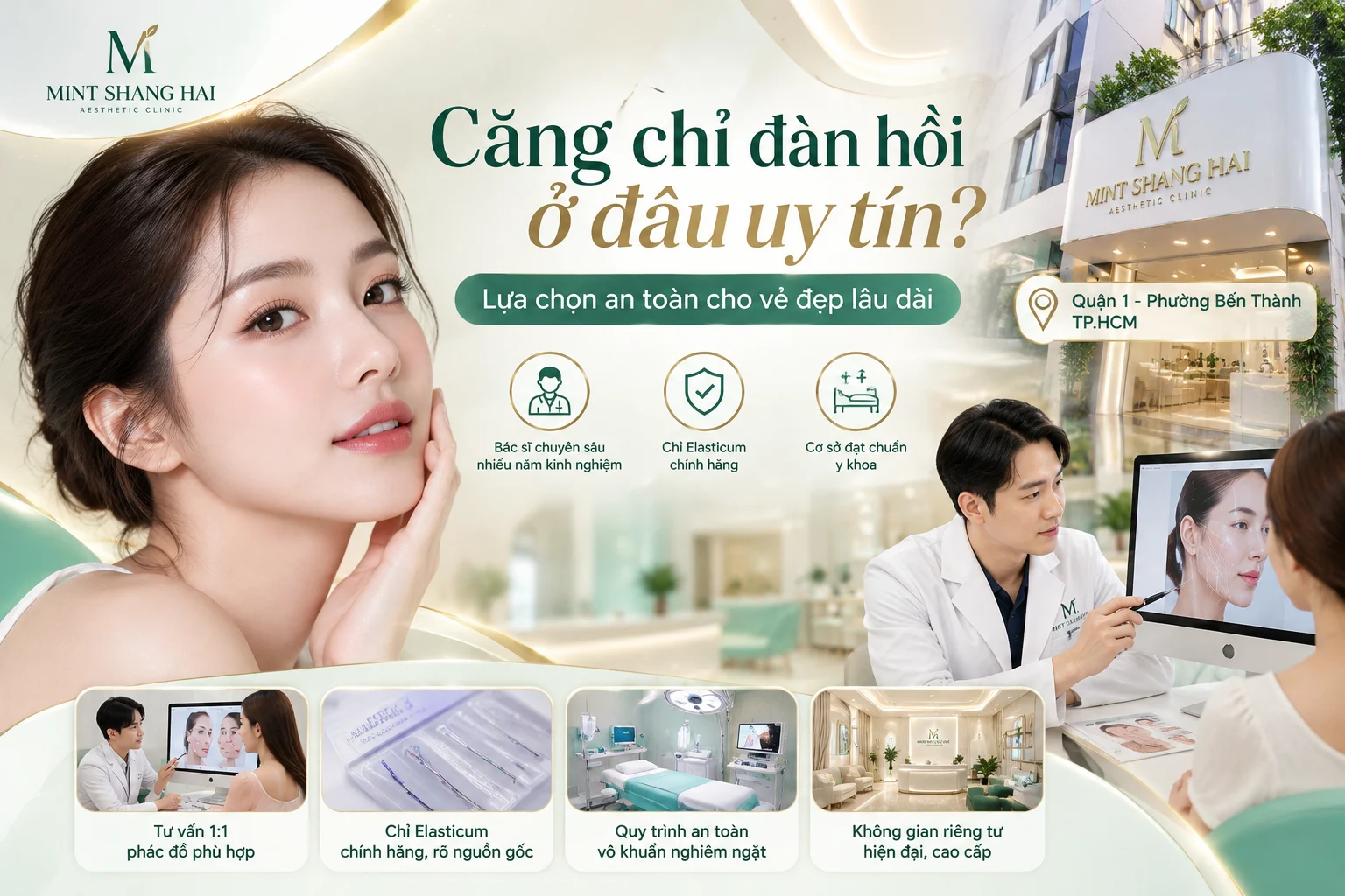 Căng chỉ đàn hồi ở đâu uy tín: lập tiêu chí kiểm tra.
