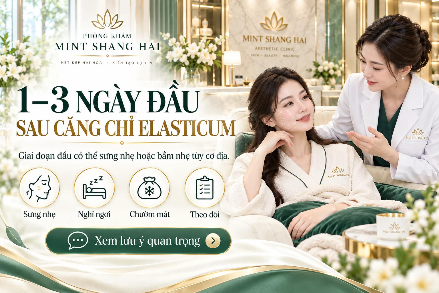 Căng chỉ Elasticum bao lâu hồi phục: kế hoạch tái khám.