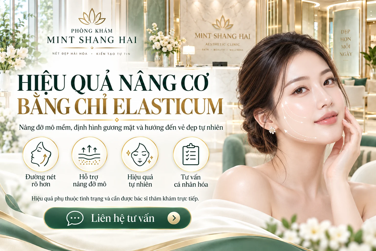 Nâng cơ bằng chỉ Elasticum khi thường xuyên thức khuya: Có ảnh hưởng đến kết quả không?