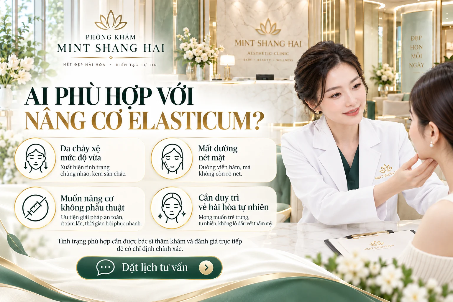 Nâng cơ bằng chỉ Elasticum giá bao nhiêu: số lượng và cách tính.