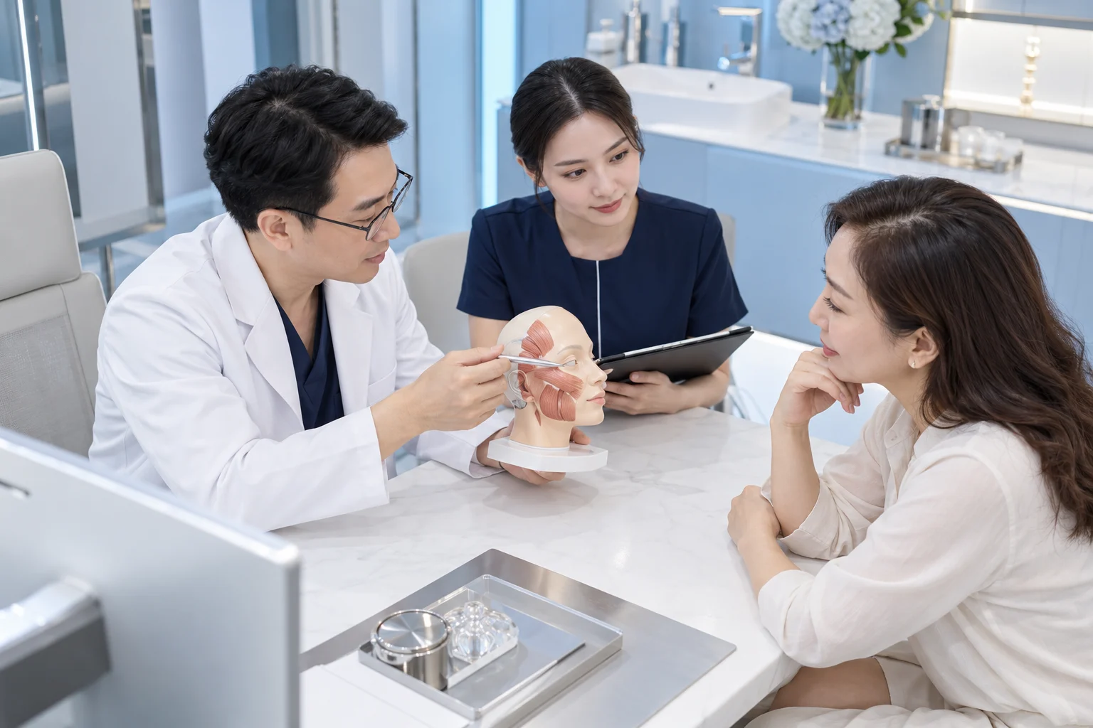 Quy trình tư vấn nâng cơ táo – khai thác sức khỏe và lịch sử can thiệp