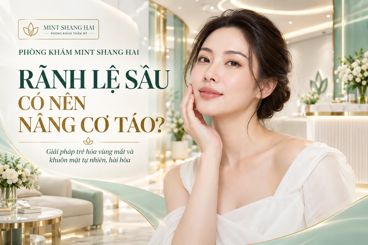 Rãnh lệ sâu có nên nâng cơ táo cần trao đổi thời điểm đánh giá và khả năng duy trì.