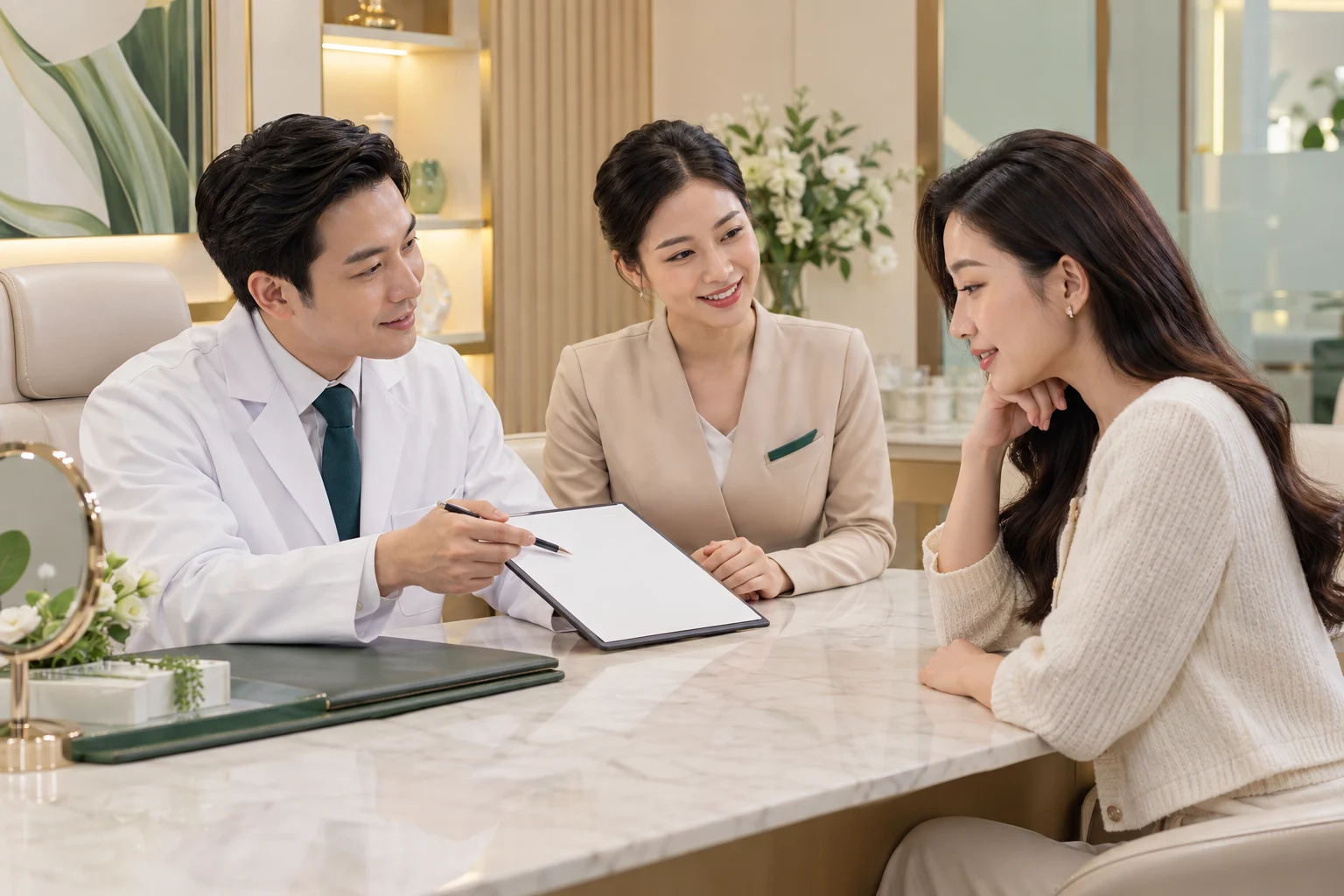 Tư vấn nâng cơ táo: 10 điều nên hỏi tại Mint Shanghai 83 Tư vấn nâng cơ táo và xác định mục tiêu vùng má giữa
